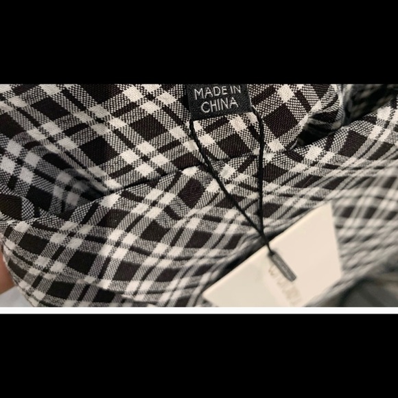 Cotton Candy LA Cowl Neck Plaid Dress - Picture 3 of 3